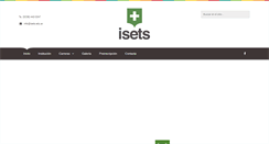 Desktop Screenshot of isets.edu.ar